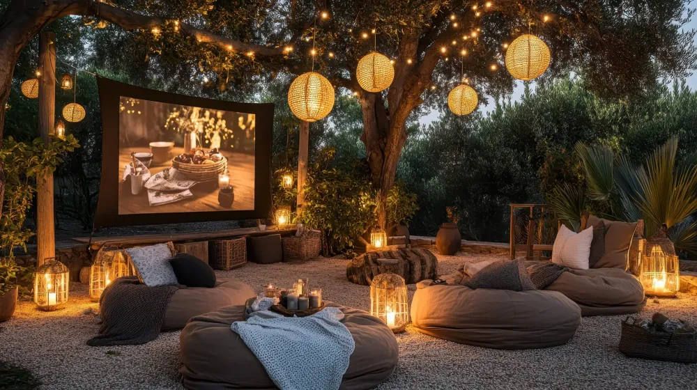 Vidéoprojection à Baron